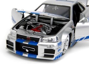 Jada 1:24 Fast&Furious 2002 Nissan Skyline GT-R R34 253203044
