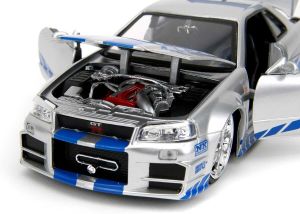 Jada 1:24 Fast&Furious 2002 Nissan Skyline GT-R R34 253203044