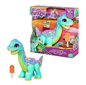 Fur Real Snackin Sam The Bronto İnteraktif Dinozor