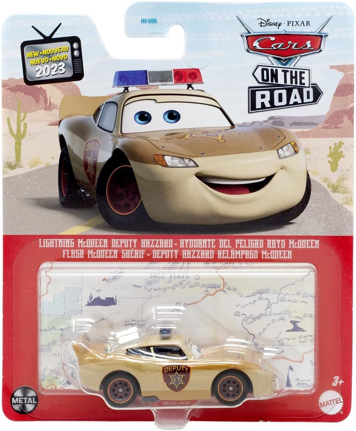 Cars Randy Lightning McQueen Deputy Hazzard Karakter Araç