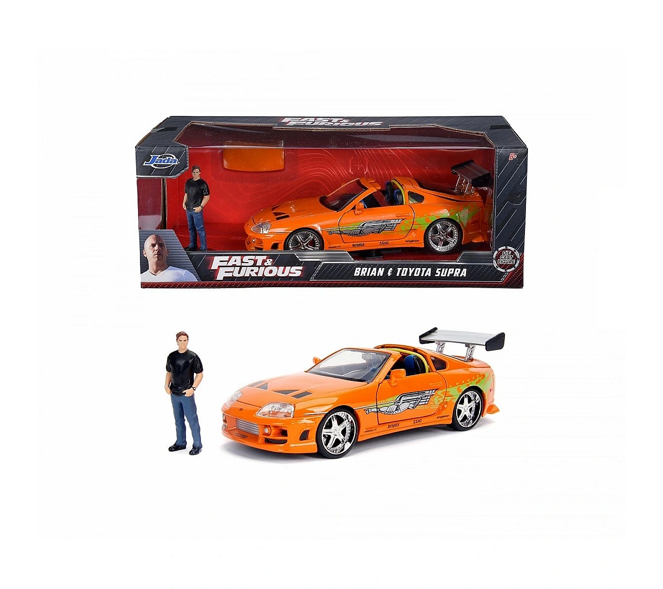 Jada 1:24 Fast&Furious 1995 Toyota Supra (Brian O'Conner)