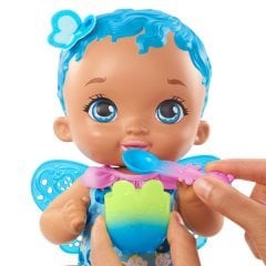 My Garden Baby Kelebek Bebeğimin Bakım Zamanı Mavi Saçlı Bebek