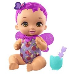 My Garden Baby Kelebek Bebeğimin Bakım Zamanı Mor Saçlı Bebek