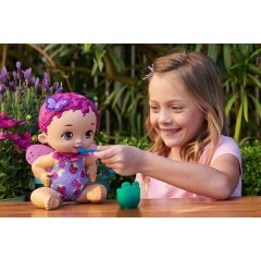 My Garden Baby Kelebek Bebeğimin Bakım Zamanı Mor Saçlı Bebek