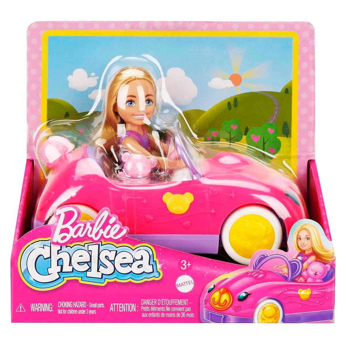 Barbie Chelsea Ayıcık Temalı Arabası HXN05