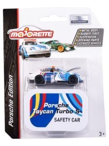 Majorette Premium Delüks Porsche Taycan Turbo S Safety Car