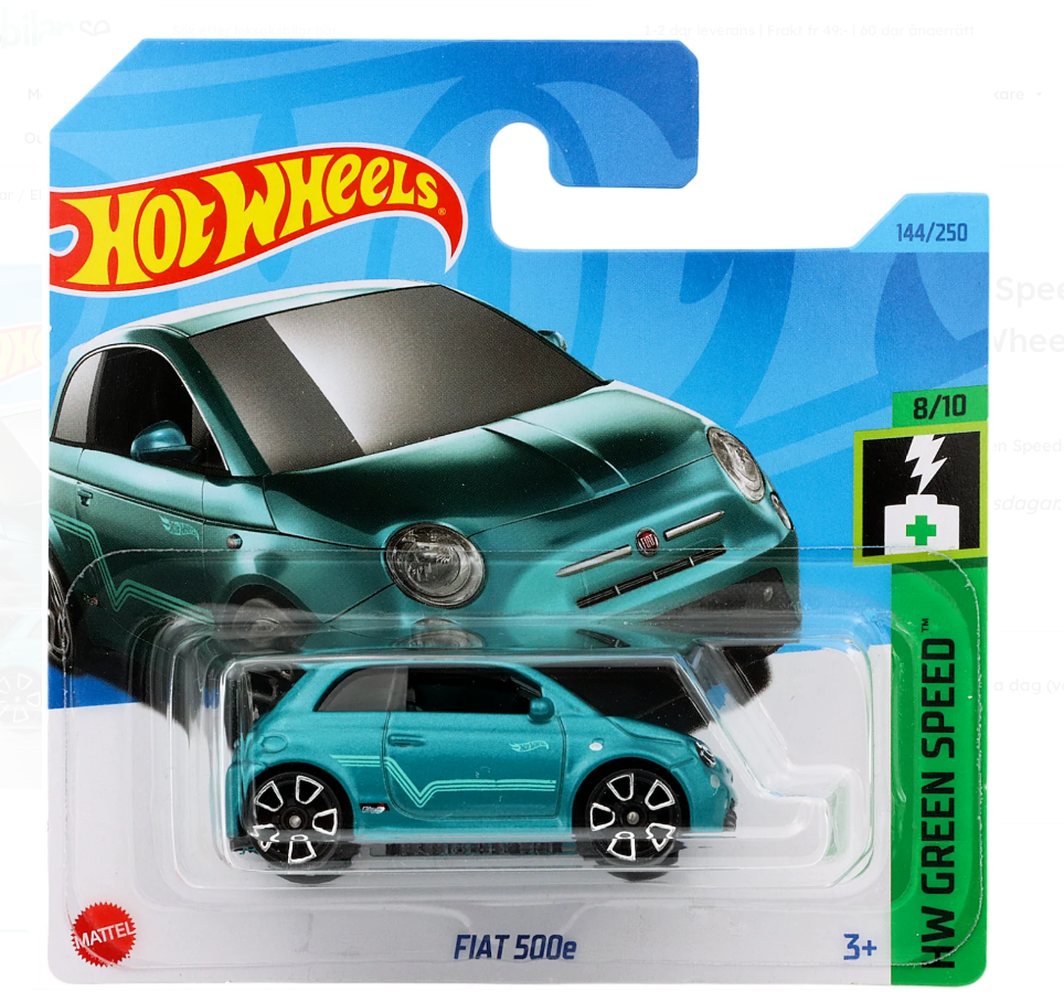 Hot Wheels Tekli Arabalar Fiat 500e