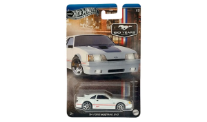 Hot Wheels Uzun Kart Silver Mustang 60.Yıl Serisi '84 Ford Mustang SVO