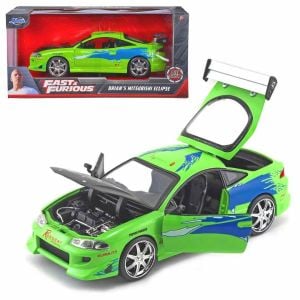 Jada 1:24 Fast&Furious 1995 Brian’s Mitsubishi Eclipse Model Araba