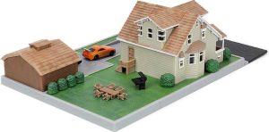 Jada Fast&Furious Nano Nano Dom's House Diorama Seti