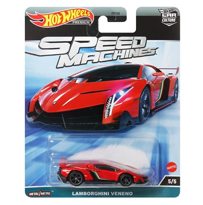 Hot Wheels Premium Arabalar Speed Machines Lamborghini Veneno