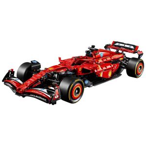 LEGO Technic Ferrari SF-24 F1 Araba 42207 Yetişkinler için Koleksiyonluk Yaratıcı Yarış Arabası Modeli Yapım Seti (1361 Parça)