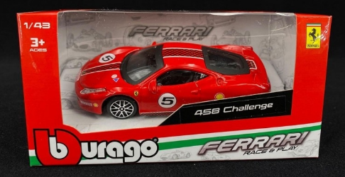 Burago 1:43 Ferrari 458 Challenge Model Araba