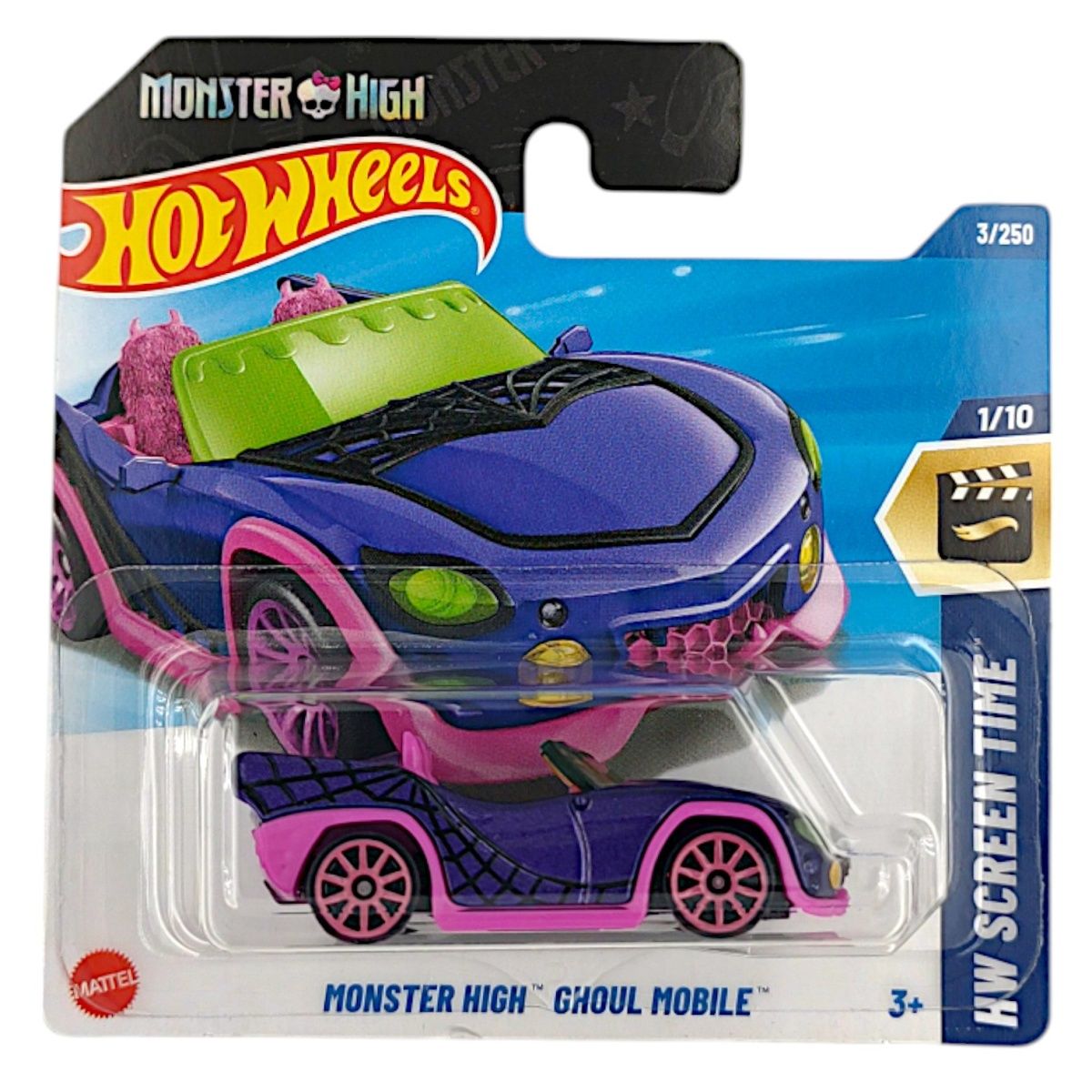 Hot Wheels Tekli Arabalar Monster High Ghoul Mobile