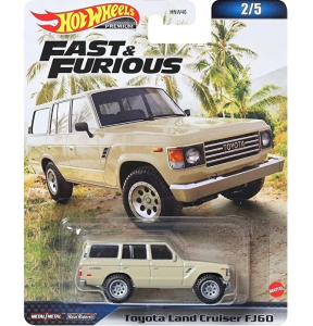 Hot Wheels Premium Fast and Furious Mix2 Toyota Land Cruiser FJ60