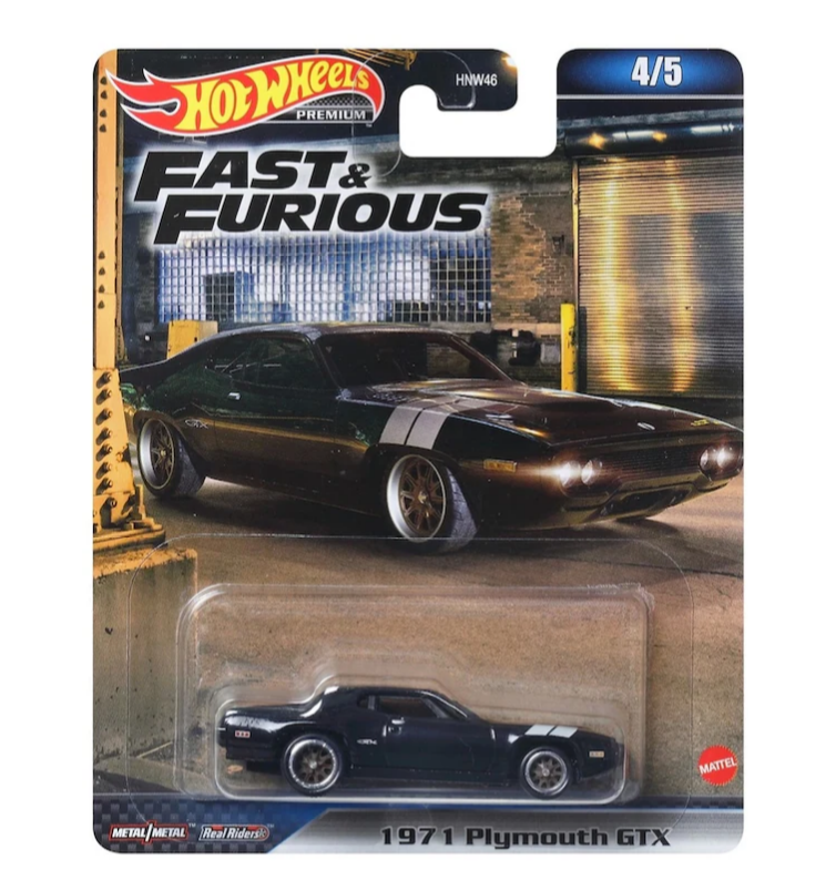 Hot Wheels Premium Fast and Furious Mix2 1971 Plymouth GTX