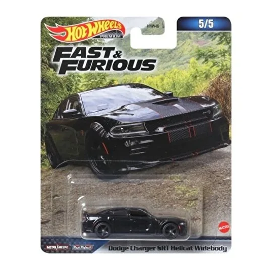 Hot Wheels Premium Fast and Furious Mix2 Dodge Charger SRT Hellcat Widebody
