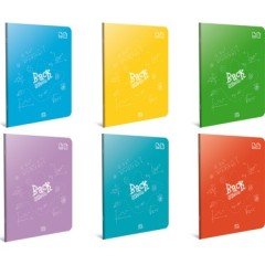 Gıpta Back Tel Dikiş Plastik Kapaklı 60 Yp Çizgisiz Defter A4