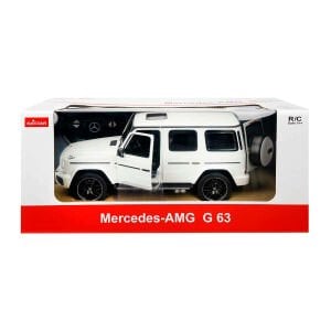Rastar 1:14 Mercedes Benz G 63 AMG Uzaktan Kumandalı Işıklı Araba-Beyaz