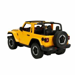 Rastar 1:14Jeep Rubicon Uzaktan Kumandalı Işıklı Araba-Siyah