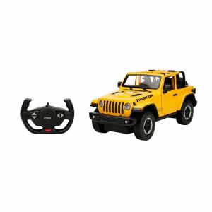 Rastar 1:14Jeep Rubicon Uzaktan Kumandalı Işıklı Araba-Siyah