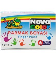 Nova Color Parmak Boyası 6 Renk