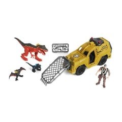 Dino Valley Dinazor Avcısı Sesli ve Işıklı Oyun Seti