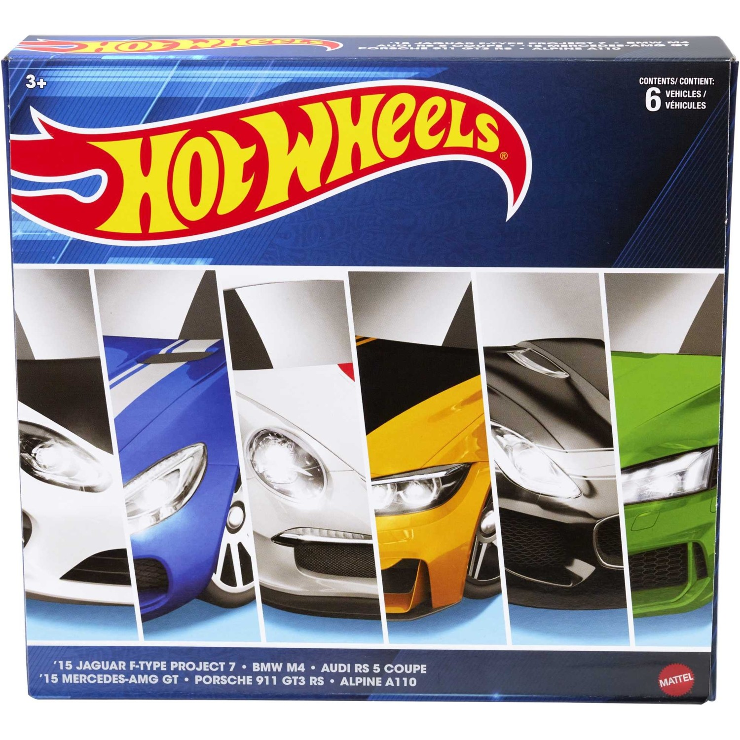 Hot Wheels Avrupa Arabaları Serisi Altılı Set