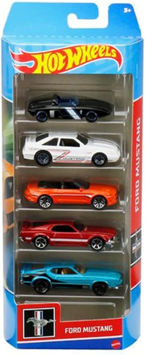 Hot Wheels Beşli Araba Seti HFV82 Ford Mustang