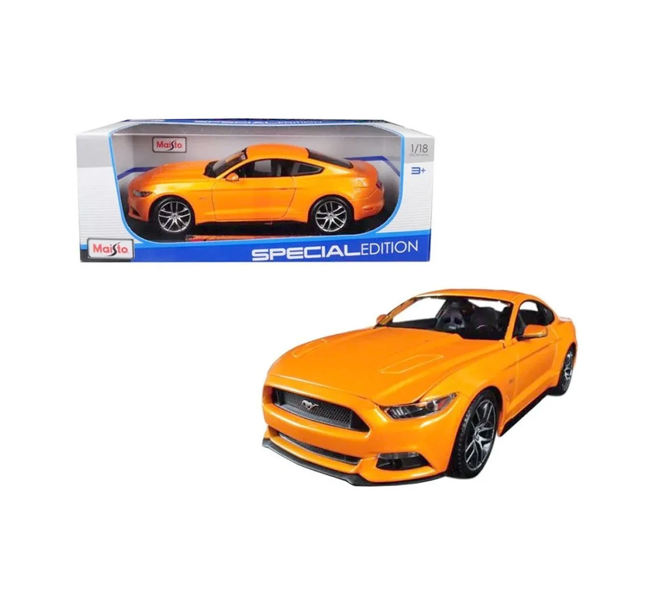 Maisto 1:18 2020 Ford Mustang Shelby GT 2015 Model Araba