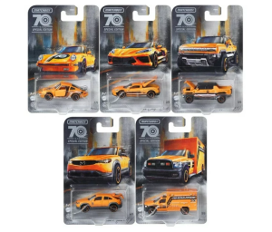 Matchbox 70. Yıla Özel Arabalar Beşli Set HMV12