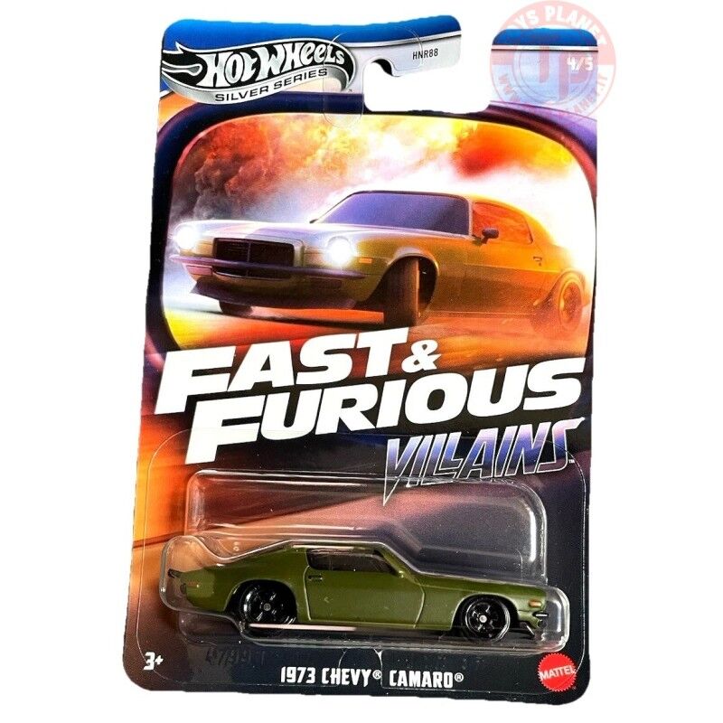Hot Wheels Fast&Furious Uzun Kart 1973 Chevy Camaro
