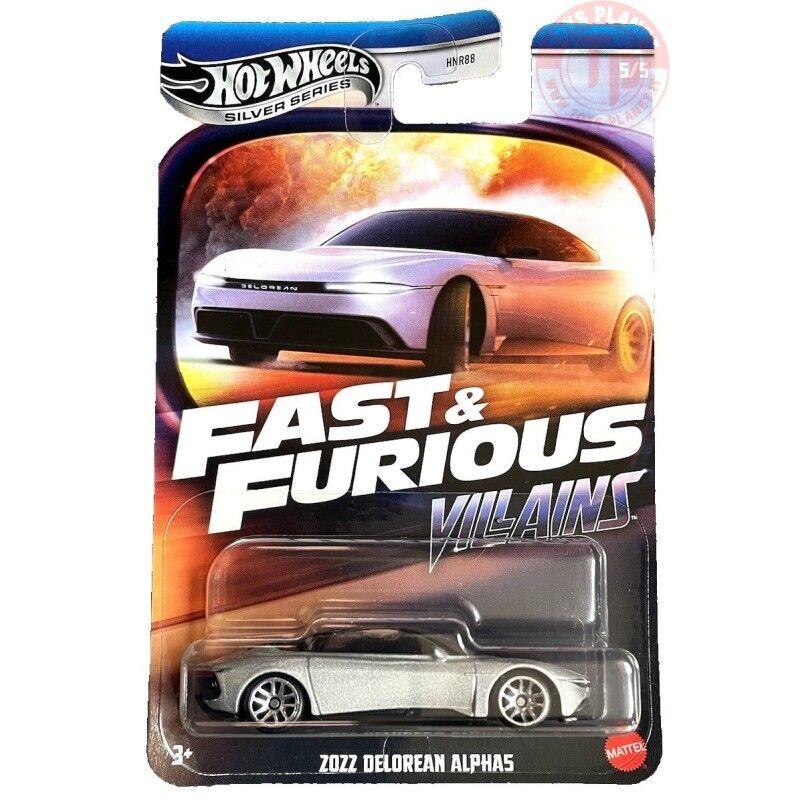 Hot Wheels Fast&Furious Uzun Kart Zozz Delorean Alphas