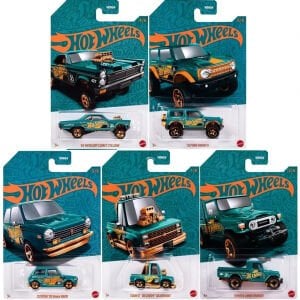 Hot Wheels Uzun Kart Pearl & Chrome Beşli Set