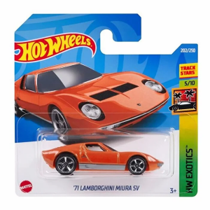 Hot Wheels Tekli Araçlar Lamborghini Mıura SV Turuncu