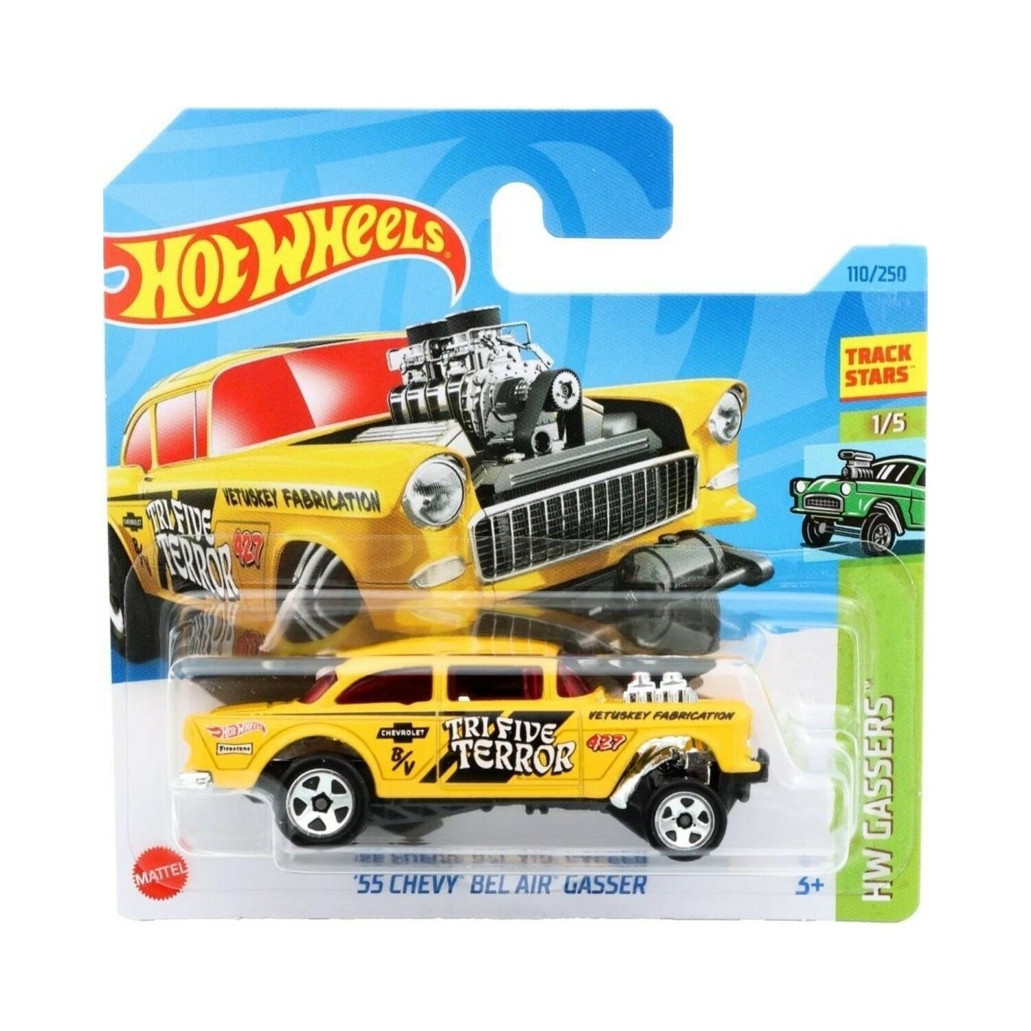 Hot Wheels Tekli Araçlar '55 Chevy Bel Air Gasser