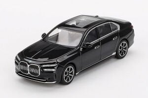 Mini GT 1/64 BMW i7 eDrive50 Black Sapphire Blister Paket