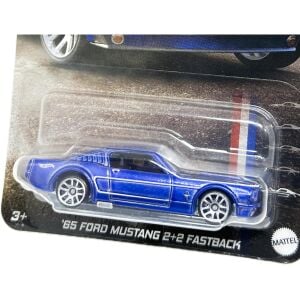 Hot Wheels Uzun Kart Silver CHASE Mustang 60.Yıl Serisi '65 Ford Mustang 2+2 Fastback