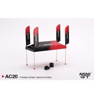 Mini Gt 1/64 Paddock Service Tent Set ''ADVAN''