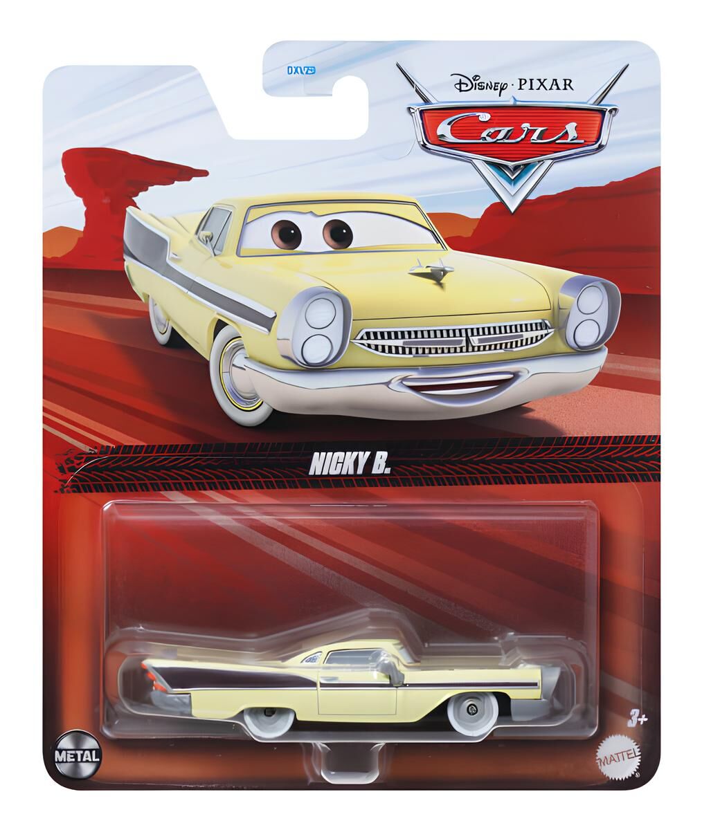 Cars Nicky B. Karakter Araç