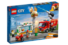 LEGO City Fire Hamburgerci Yangın Söndürme Operasyonu