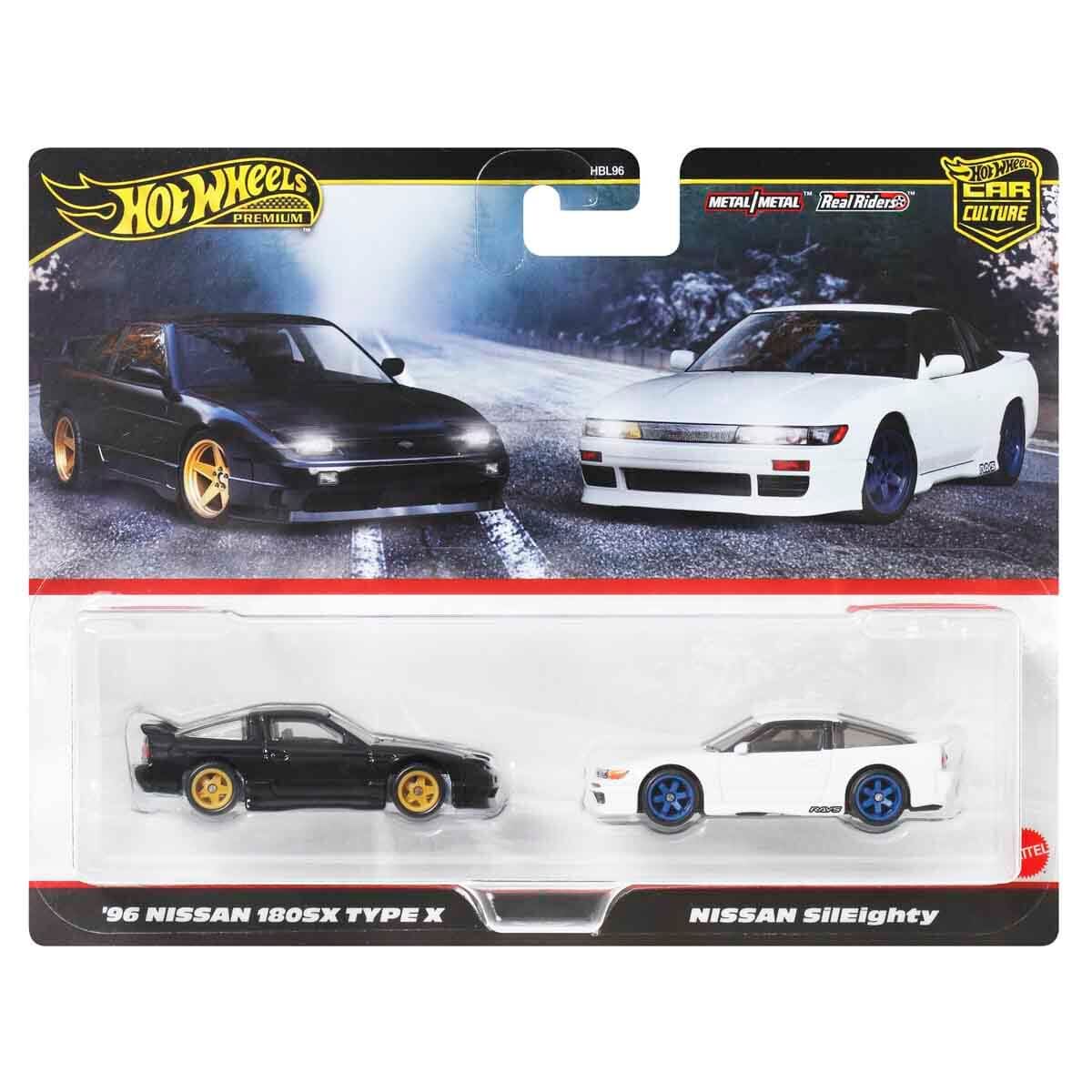 Hot Wheels Premium Car Culture 2'li Paket 96 Nissan 180sx Type X Ve Nissan Sileighty