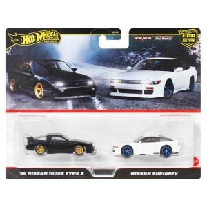 Hot Wheels Premium Car Culture 2'li Paket 96 Nissan 180sx Type X Ve Nissan Sileighty