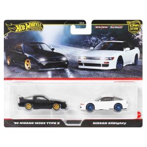 Hot Wheels Premium Car Culture 2'li Paket 96 Nissan 180sx Type X Ve Nissan Sileighty