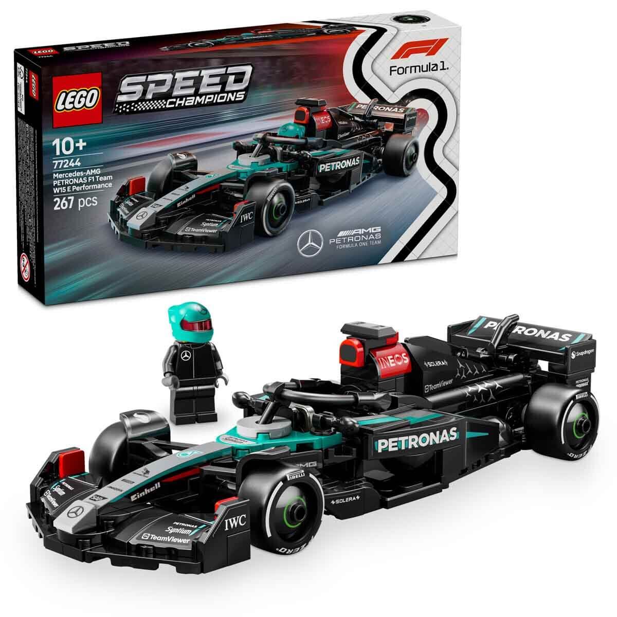 LEGO Speed Champions Mercedes-AMG F1 W15 Yarış Arabası 77244 (267 Parça)