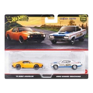 Hot Wheels Premium Car Culture 2'li Paket 71 Amc Javelin Ve Amc Rebel Machine