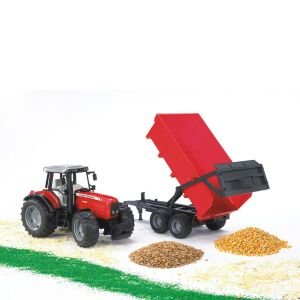 Bruder Massey Ferguson 7480 Traktör Ve Römork