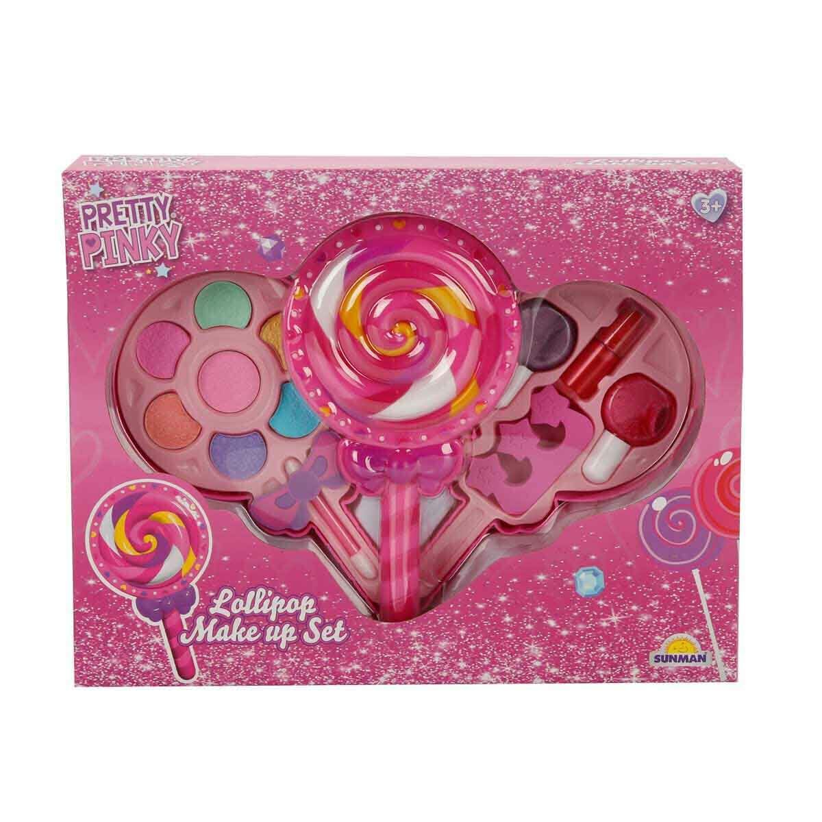 Lolipop Şekilli 2 Katlı Makyaj Güzellik Seti