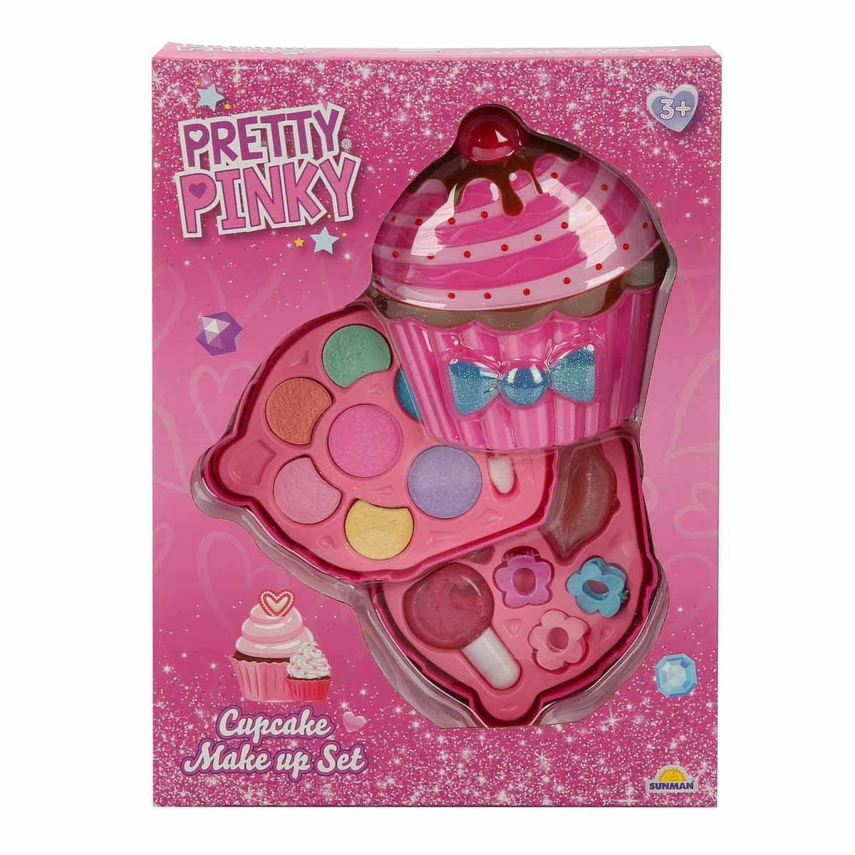 Cupcake Şekilli 2 Katlı Makyaj Güzellik Seti