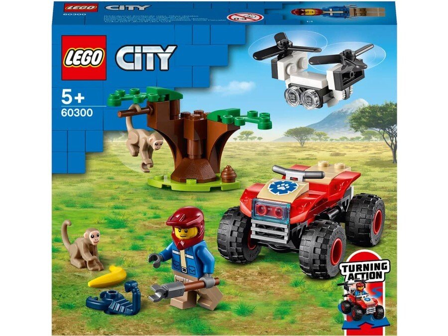 LEGO City Wildlife Vahşi Hayvan Kurtarma ATV'si